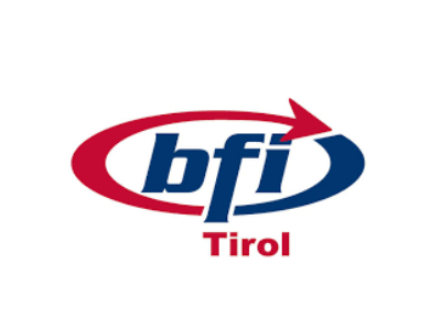 Logo vom BFI Tirol.