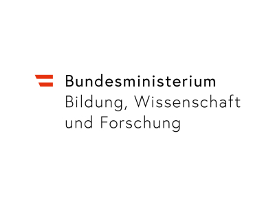 Logo vom Bundesministerium für Bildung, Wissenschaft und Forschung.